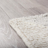 Mercana Kolt 5x8 Neutral Geometric Patterned Wool Area Rug