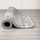 Mercana Greyson 8 x 10 Gray Wool and Polyester Area Rug