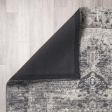 Mercana Greyson 8 x 10 Gray Wool and Polyester Area Rug