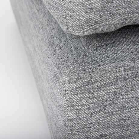 Mercana Valence 38.6L x 26.0W x 17.7H Castlerock Gray 2/3 Ottoman Sectional Piece