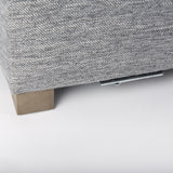 Mercana Valence 38.6L x 26.0W x 17.7H Castlerock Gray 2/3 Ottoman Sectional Piece