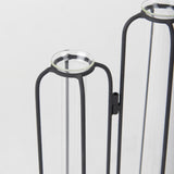 Mercana Mila 13.4L x 2.5W x 11.0H Metal and Glass Decorative Accent