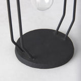 Mercana Aria 4.5L x 3.9W x 11.0H Metal and Glass Holder Object