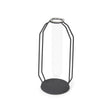 Mercana Aria 4.3L x 3.9W x 9.6H Metal and Glass Decorative Accent