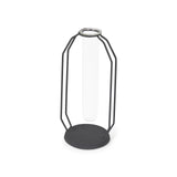 Mercana Aria 4.3L x 3.9W x 9.6H Metal and Glass Decorative Accent