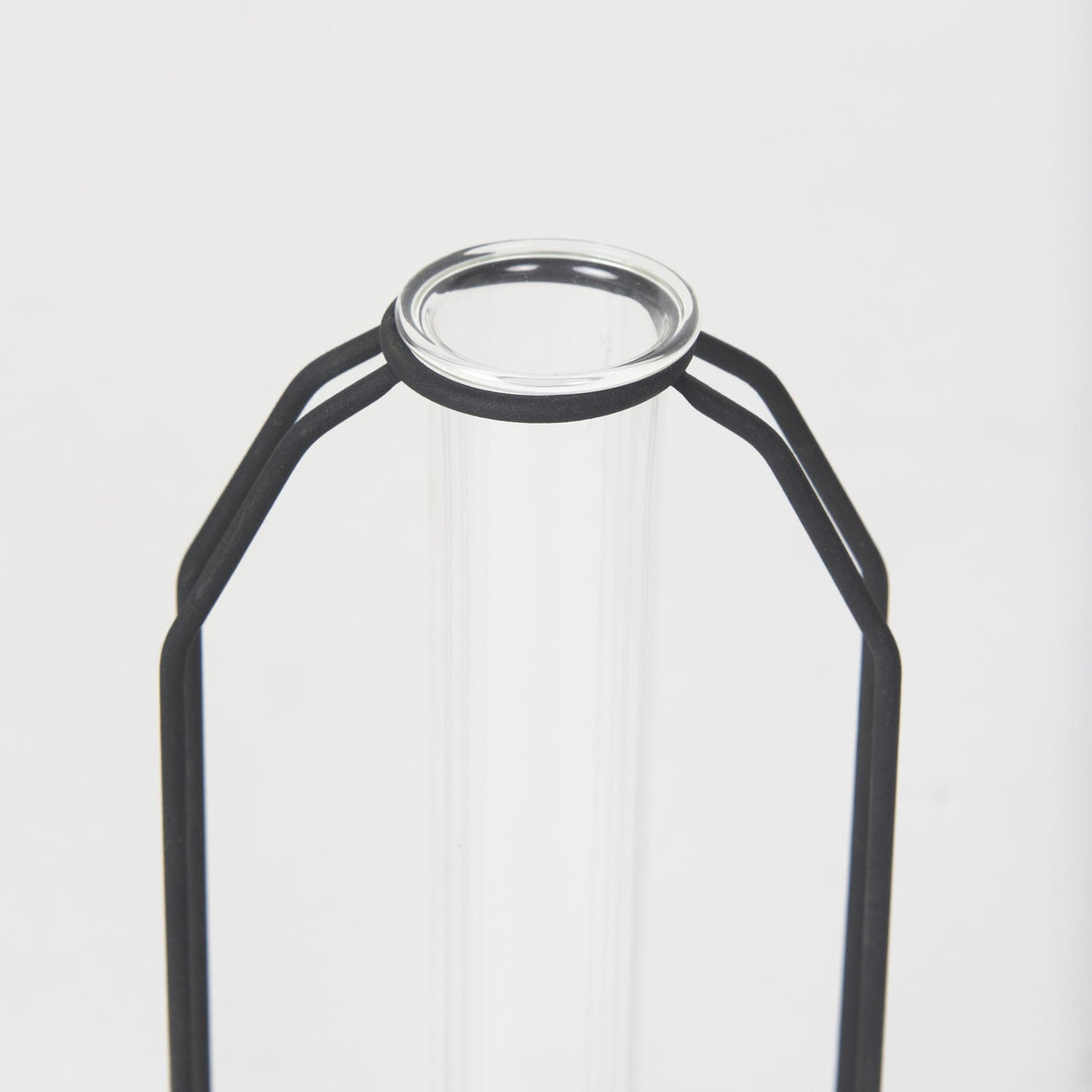 Mercana Aria 4.3L x 3.9W x 9.6H Metal and Glass Decorative Accent