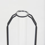 Mercana Aria 4.3L x 3.9W x 9.6H Metal and Glass Decorative Accent