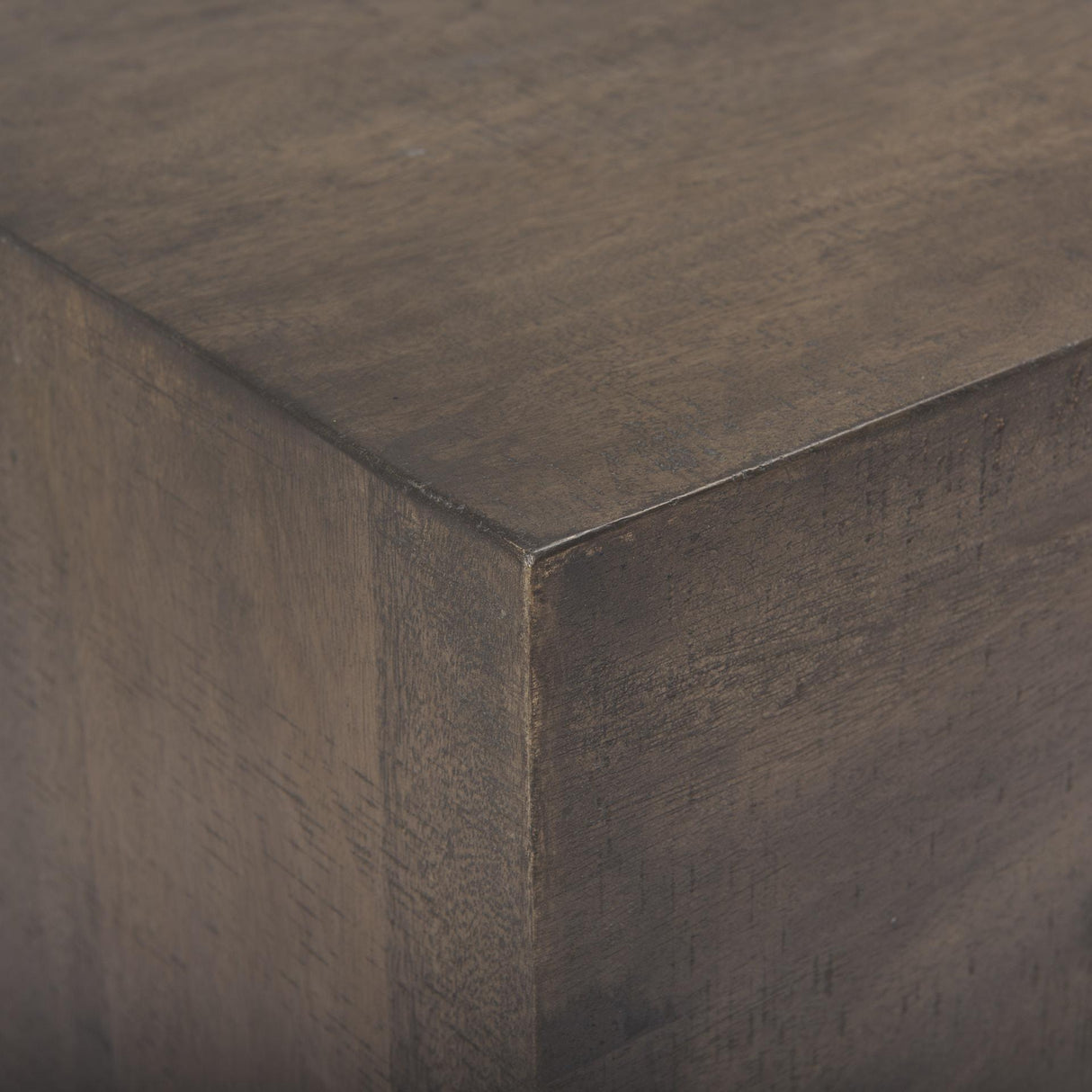 Mercana West 55L x 32W x 14H Medium Brown Wooden Angled Coffee Table