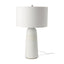 Mercana Javier 18.0L x 18.0W x 30.75H Light Base W/Cream Shade Table Lamp