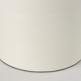 Mercana Cato 20.0L x 20.0W x 33.5H Cream Base W/White Shade Table Lamp