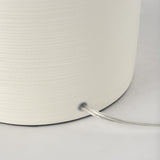 Mercana Cato 20.0L x 20.0W x 33.5H Cream Base W/White Shade Table Lamp