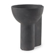 Mercana Sariah 9.1L x 8.3W x 10.8H Black Ceramic Vase