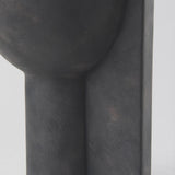 Mercana Sariah 9.1L x 8.3W x 10.8H Black Ceramic Vase
