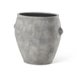 Mercana Zuma 27.2L x 18.1W x 24.4H Light Gray Ceramic Floor Vase