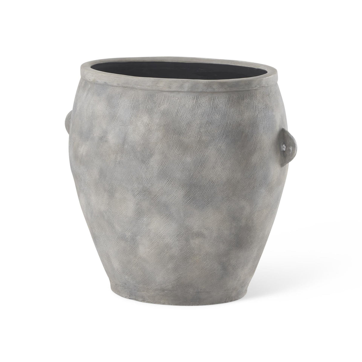 Mercana Zuma 27.2L x 18.1W x 24.4H Light Gray Ceramic Floor Vase