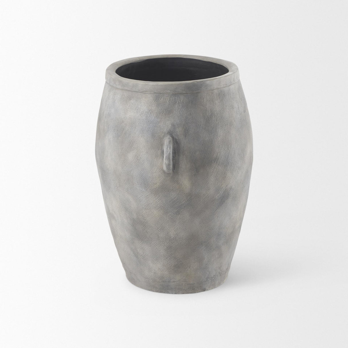 Mercana Zuma 27.2L x 18.1W x 24.4H Light Gray Ceramic Floor Vase