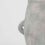 Mercana Zuma 27.2L x 18.1W x 24.4H Light Gray Ceramic Floor Vase