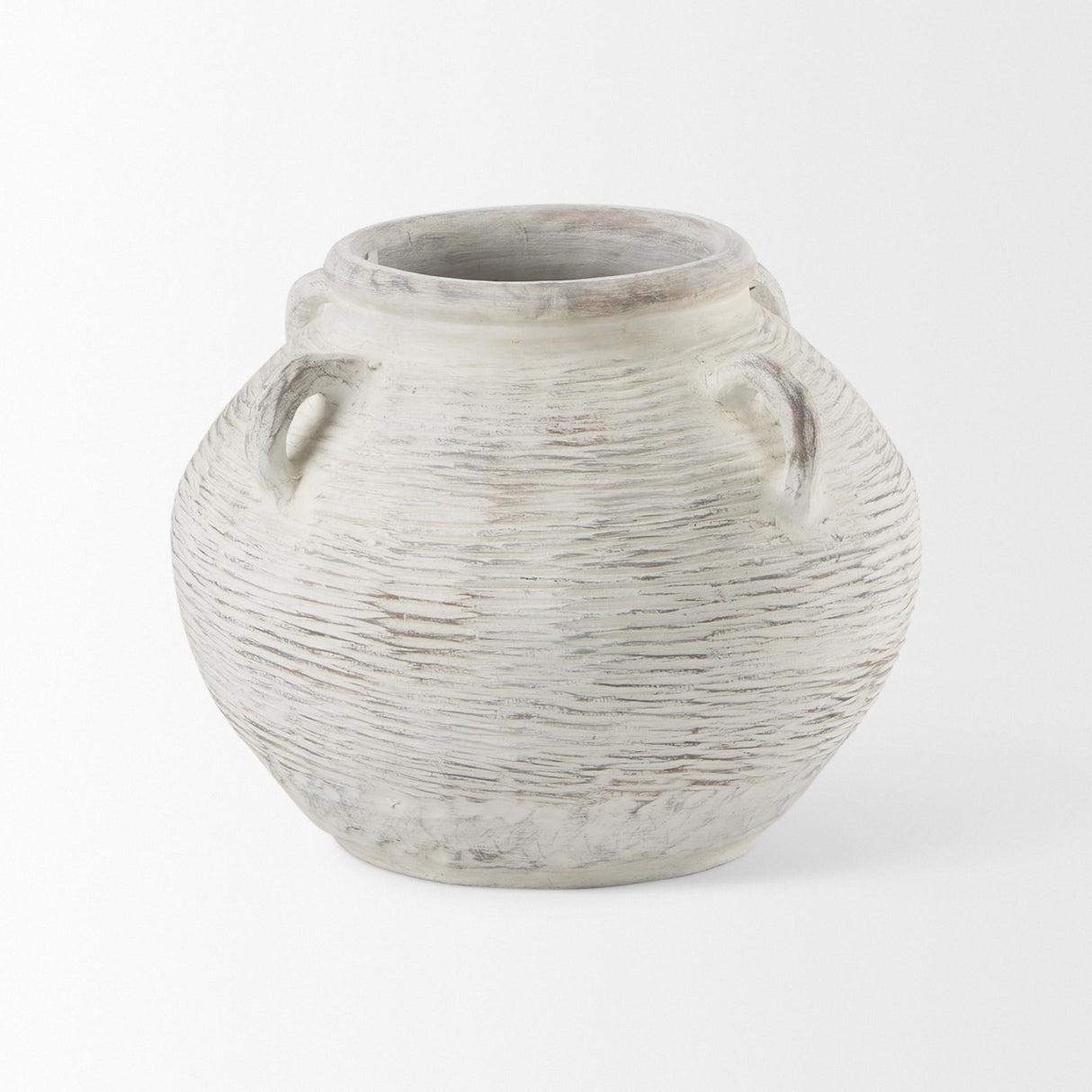 Mercana Misha 19.7L x 19.7W x 16.1H Ceramic Floor Vase