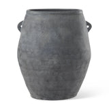 Mercana Zuma 27.2L x 20.5W x 31.9H Dark Gray Ceramic Floor Vase