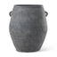 Mercana Zuma 27.2L x 20.5W x 31.9H Dark Gray Ceramic Floor Vase