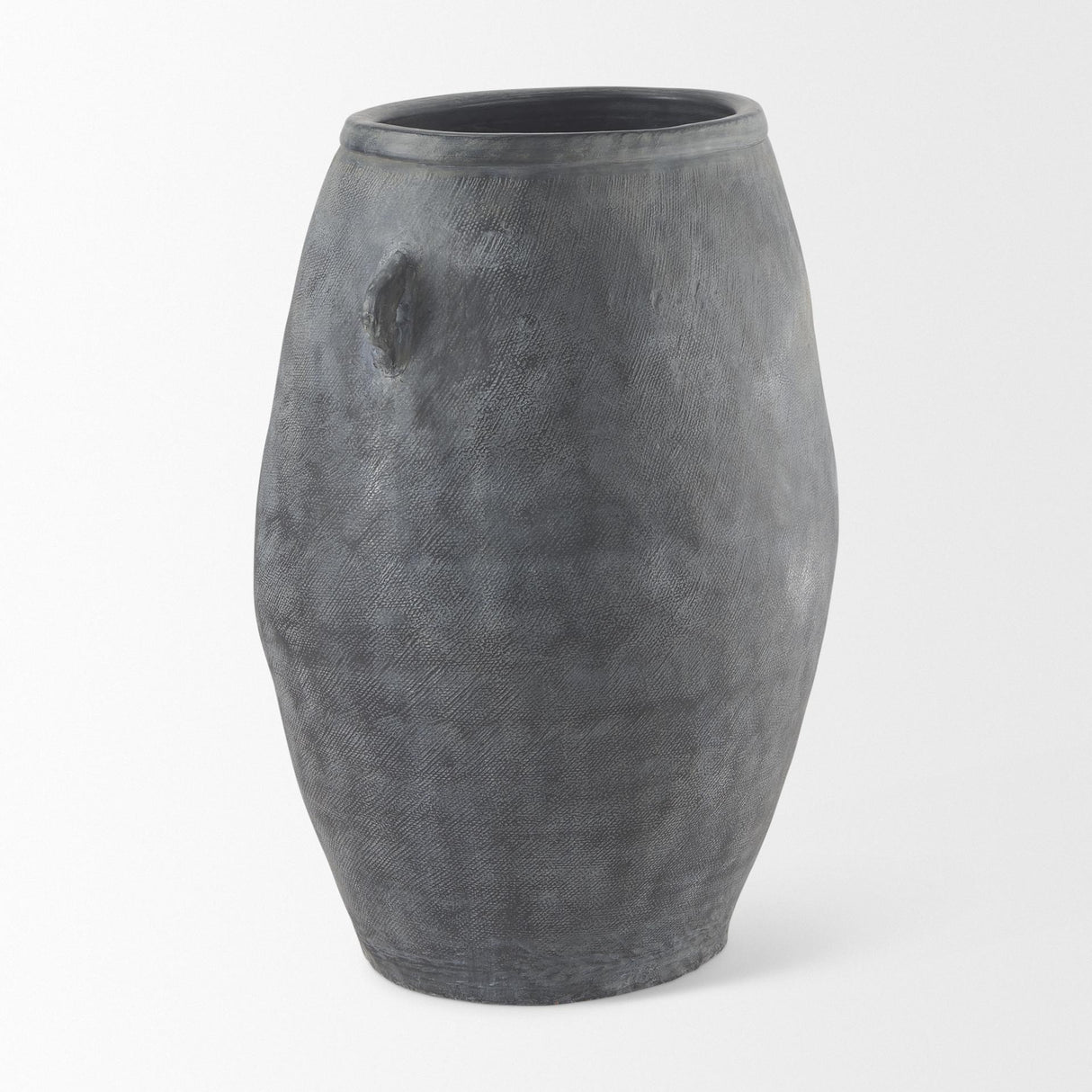 Mercana Zuma 27.2L x 20.5W x 31.9H Dark Gray Ceramic Floor Vase