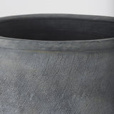 Mercana Zuma 27.2L x 20.5W x 31.9H Dark Gray Ceramic Floor Vase