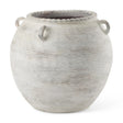 Mercana Misha 25.2L x 25.2W x 22.4H Cream Ceramic Floor Vase