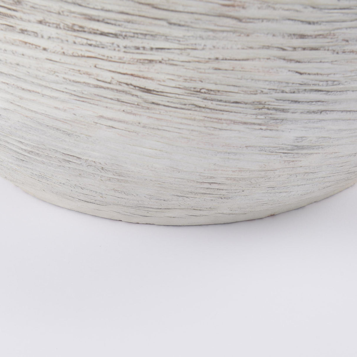 Mercana Misha 25.2L x 25.2W x 22.4H Cream Ceramic Floor Vase