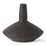 Mercana Rylee 6.9H Dark Brown Ceramic Vase