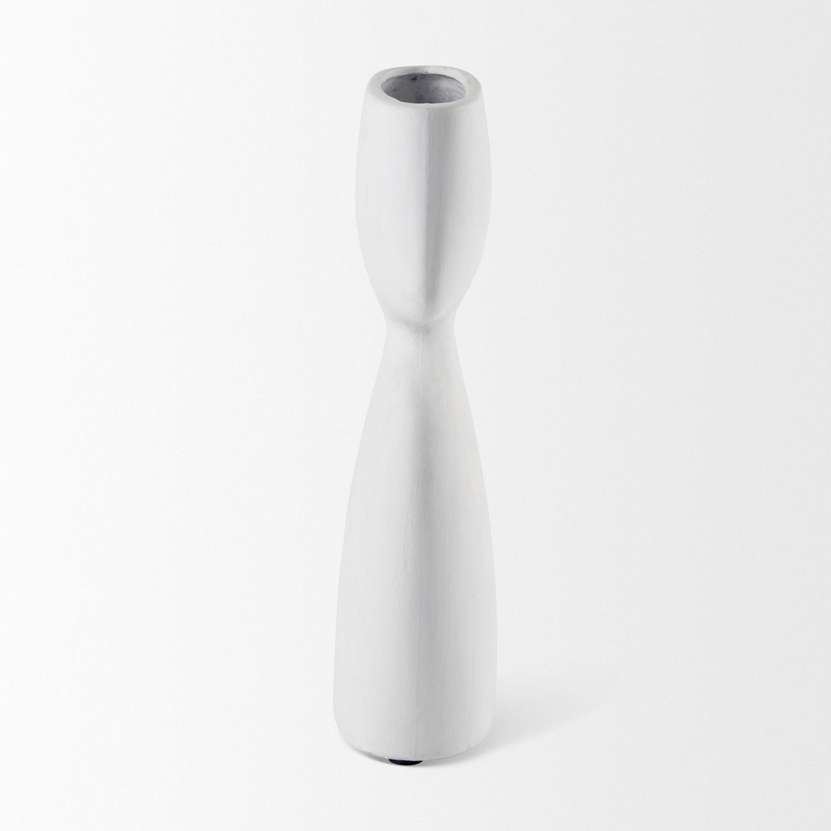 Mercana Rylee 11.6H White Ceramic Vase