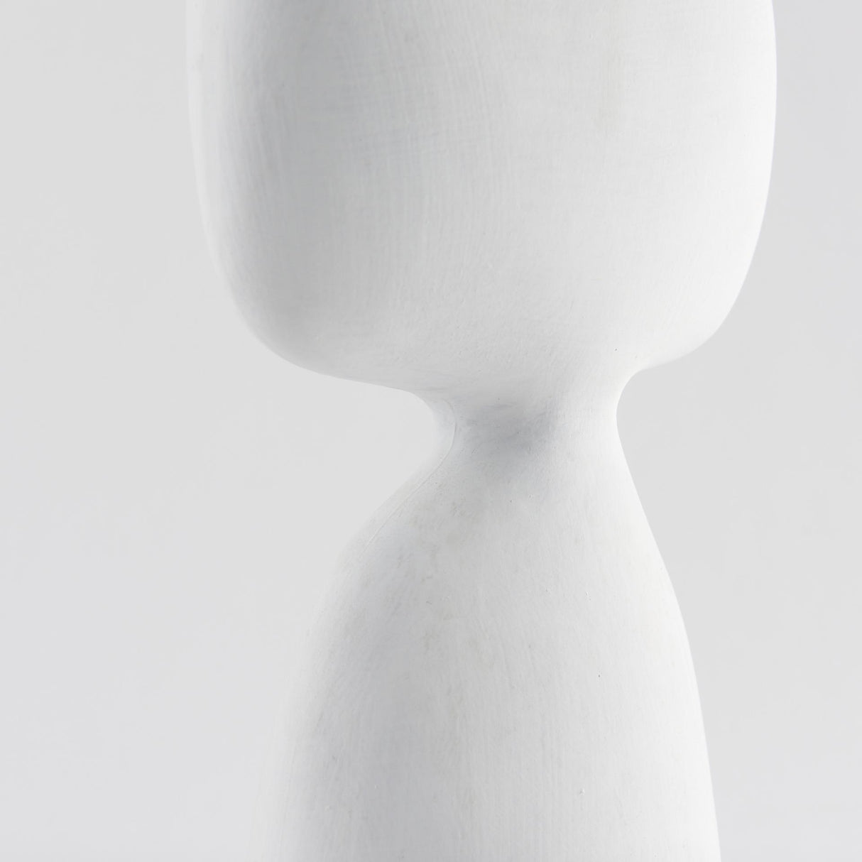 Mercana Rylee 11.6H White Ceramic Vase