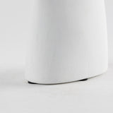 Mercana Rylee 11.6H White Ceramic Vase