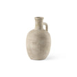 Mercana Zenni 5.3L x 5.3W x 9.3H Warm Beige Ceramic Vase