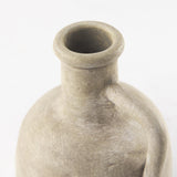 Mercana Zenni 5.3L x 5.3W x 9.3H Warm Beige Ceramic Vase