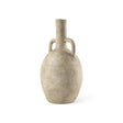 Mercana Zenni 6.1L x 6.1W x 12.0H Warm Beige Ceramic Vase