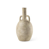 Mercana Zenni 6.1L x 6.1W x 12.0H Warm Beige Ceramic Vase