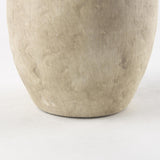 Mercana Zenni 6.1L x 6.1W x 12.0H Warm Beige Ceramic Vase