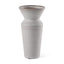 Mercana Esme 4.5L x 4.5W x 10.4H Whitewashed Ceramic Vase