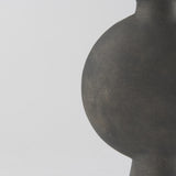 Mercana Kaz 6.7L x 5.5W x 11.2H Earthy Brown Ceramic Vase