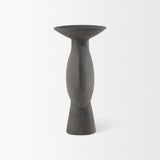 Mercana Kaz 6.7L x 5.5W x 11.2H Earthy Brown Ceramic Vase