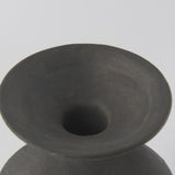Mercana Kaz 6.7L x 5.5W x 11.2H Earthy Brown Ceramic Vase