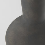 Mercana Kaz 8.3L x 3.9W x 16.7H Earthy Brown Ceramic Vase