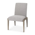 Mercana Palisades Gray Upholstery w/ Solid Wood Armless Dining Chair