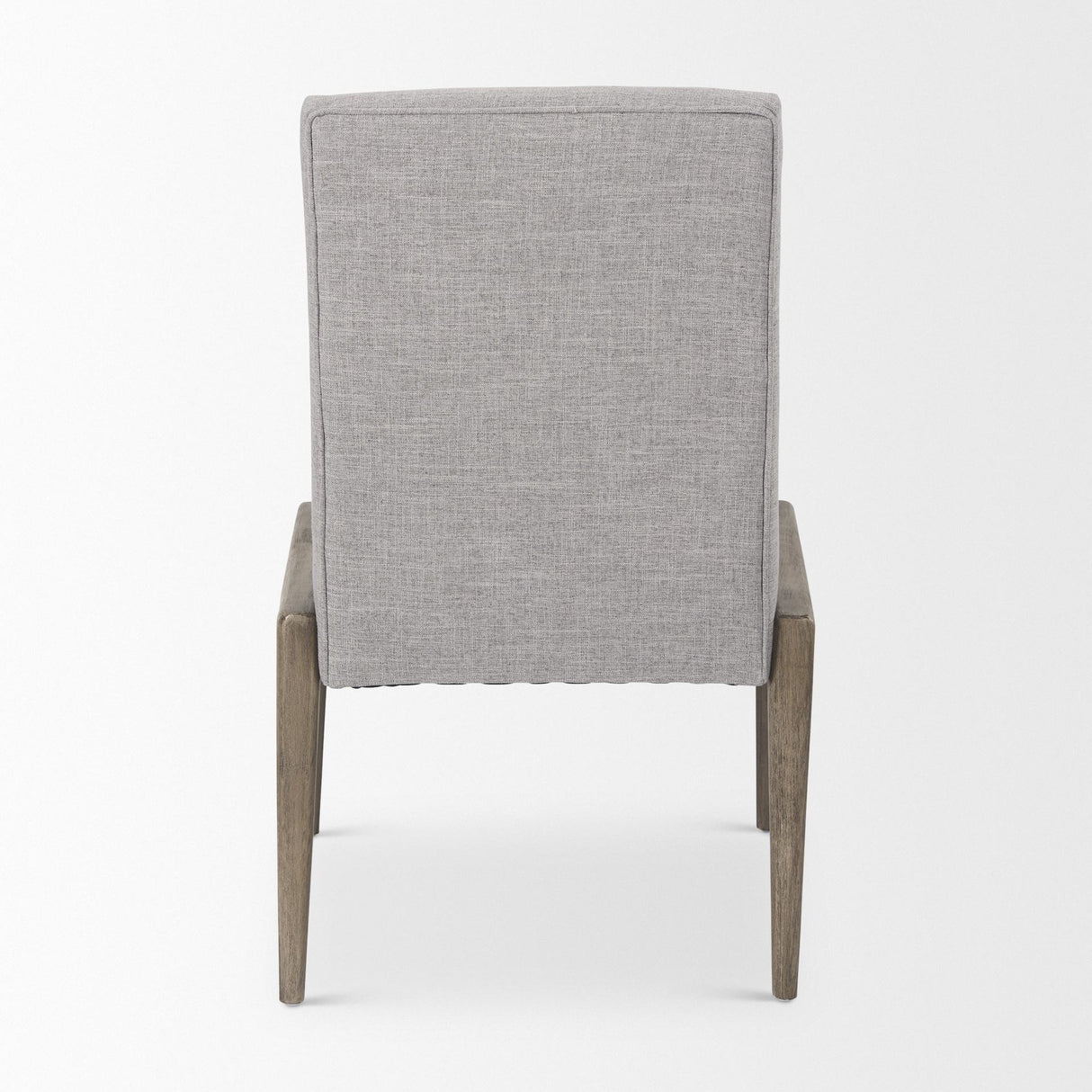 Mercana Palisades Gray Upholstery w/ Solid Wood Armless Dining Chair