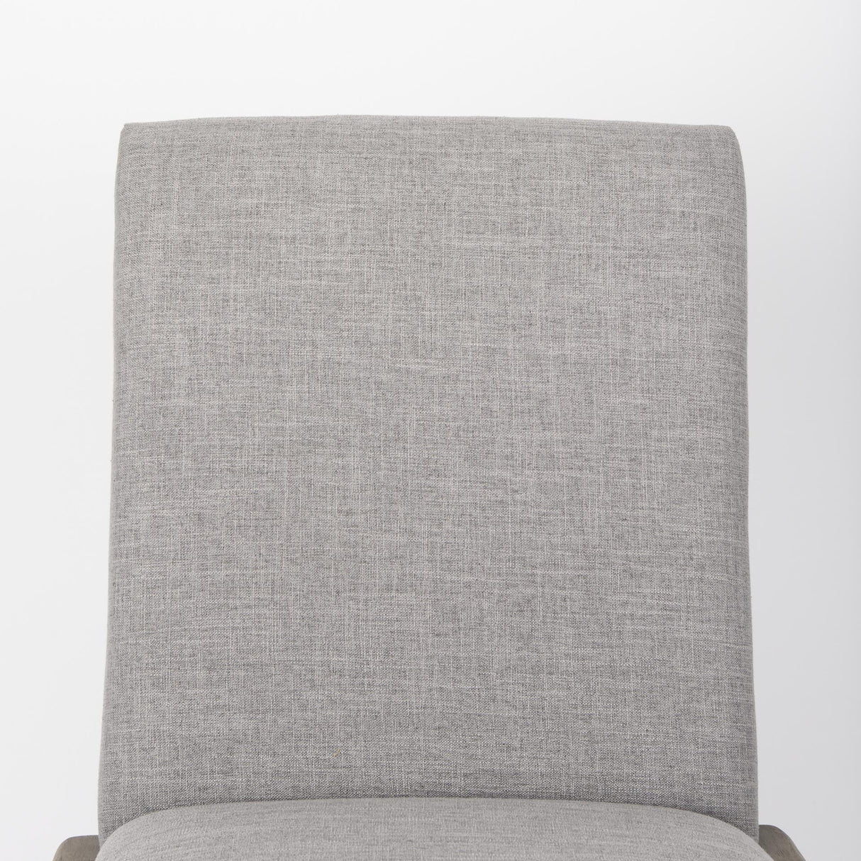Mercana Palisades Gray Upholstery w/ Solid Wood Armless Dining Chair