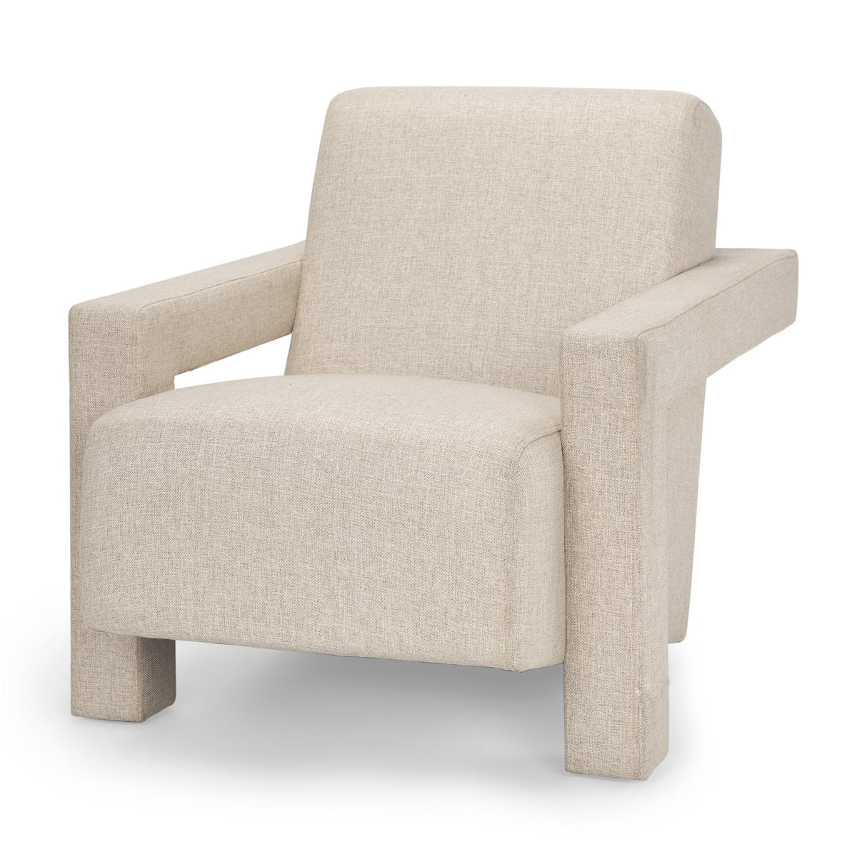 Mercana Sovereign Oatmeal Fully Upholstered Accent Chair