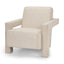 Mercana Sovereign Oatmeal Fully Upholstered Accent Chair
