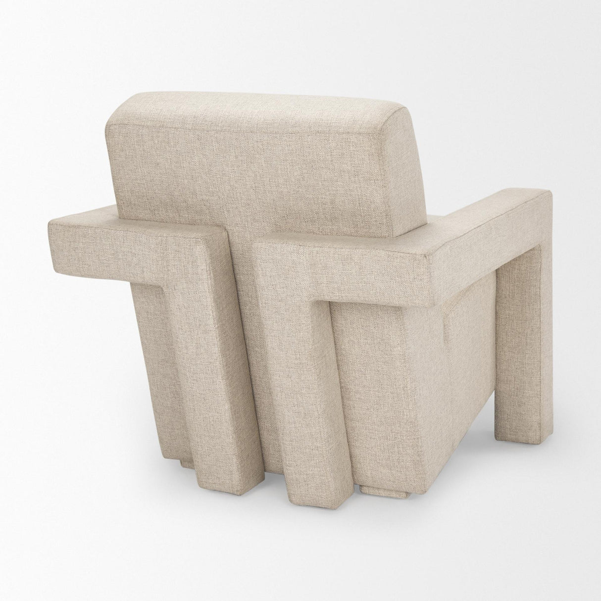 Mercana Sovereign Oatmeal Fully Upholstered Accent Chair