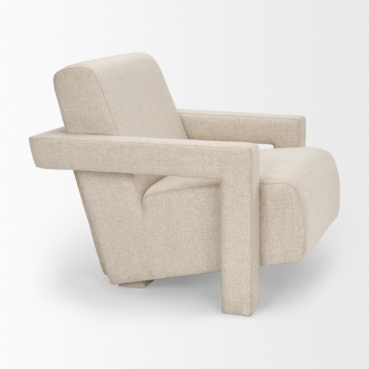 Mercana Sovereign Oatmeal Fully Upholstered Accent Chair