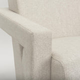 Mercana Sovereign Oatmeal Fully Upholstered Accent Chair